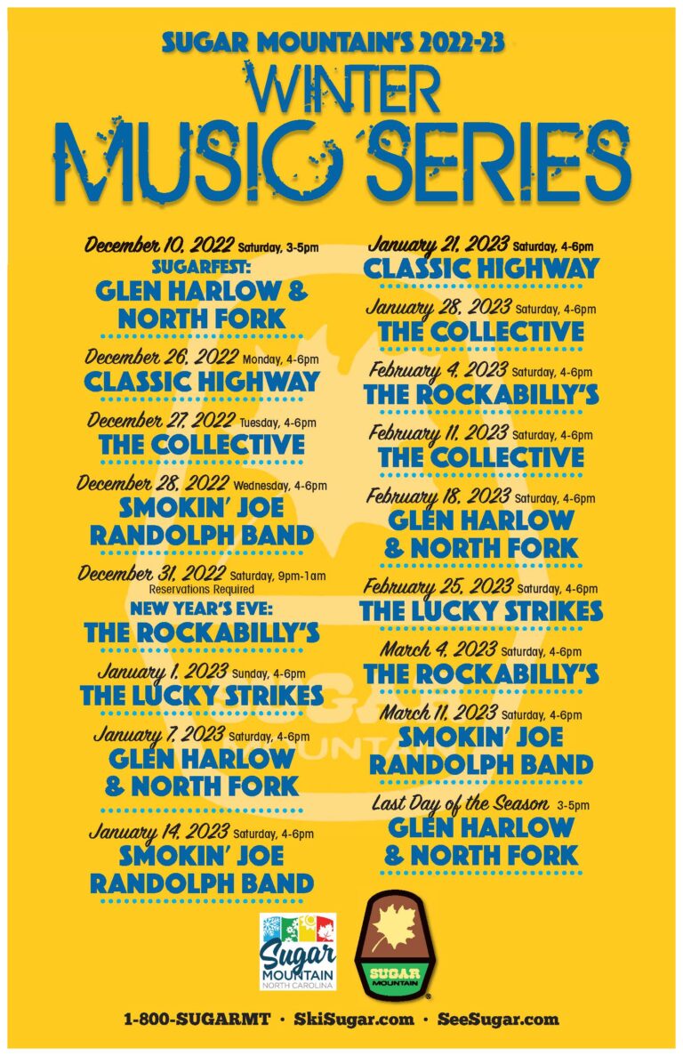 Winter Music Series Sugar Mountain Resort